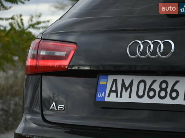 Ауді А6 2012 у Бердичеве на Automoto.ua Чорний Ауді А6, об'ємом двигуна 2 л та пробігом 288 тис. км за 18700 $, фото 17 на Automoto.ua