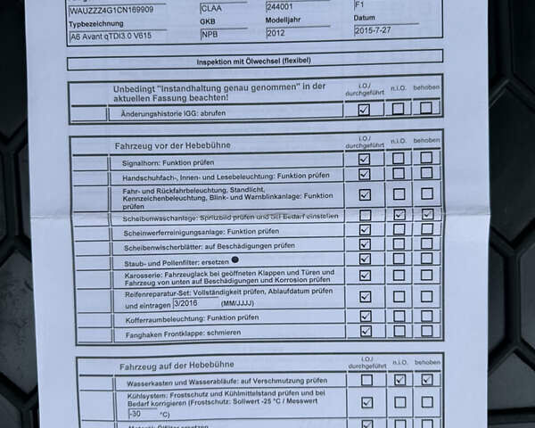 Черный Ауди А6, объемом двигателя 3 л и пробегом 308 тыс. км за 15999 $, фото 90 на Automoto.ua