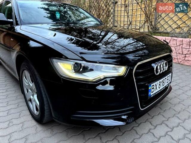 Ауді А6 2012 у Хмельницькому на Automoto.ua Чорний Ауді А6, об'ємом двигуна 2 л та пробігом 228 тис. км за 13300 $, фото 12 на Automoto.ua