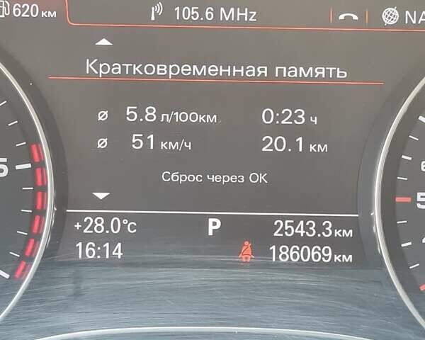 Ауди А6 2013 в Тернополе на Automoto.ua Черный Ауди А6, объемом двигателя 3 л и пробегом 186 тыс. км за 18800 $, фото 4 на Automoto.ua