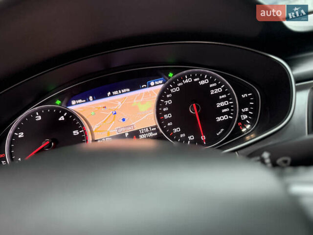 Черный Ауди А6, объемом двигателя 3 л и пробегом 300 тыс. км за 16850 $, фото 65 на Automoto.ua