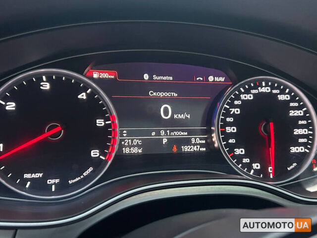 Чорний Ауді А6, об'ємом двигуна 3 л та пробігом 192 тис. км за 22999 $, фото 10 на Automoto.ua