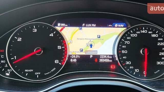 Ауди А6 2016 в Черкассах на Automoto.ua Черный Ауди А6, объемом двигателя 2.97 л и пробегом 264 тыс. км за 26900 $, фото 22 на Automoto.ua