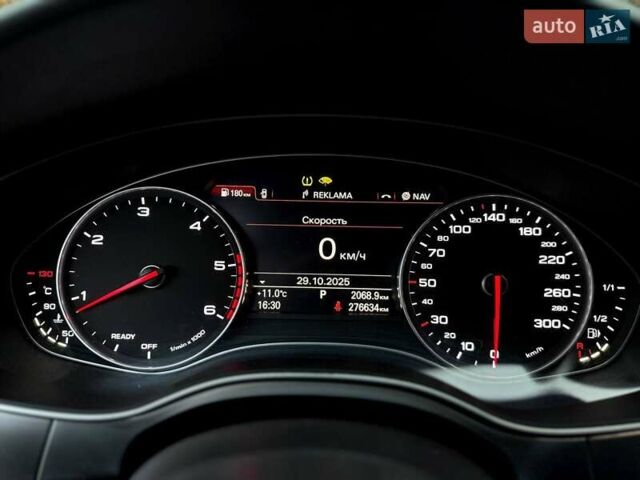 Черный Ауди А6, объемом двигателя 2.97 л и пробегом 276 тыс. км за 21500 $, фото 58 на Automoto.ua