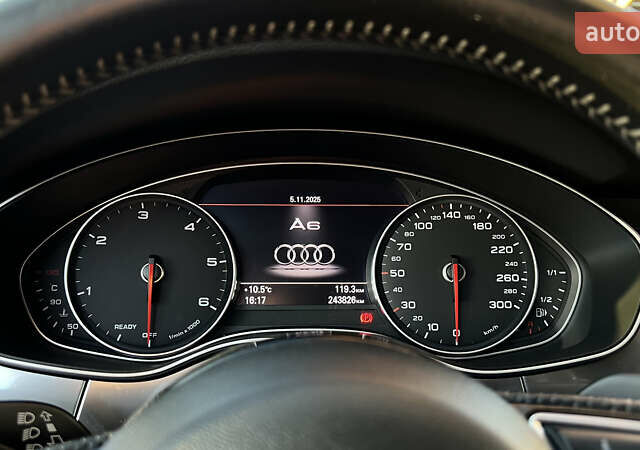 Черный Ауди А6, объемом двигателя 2 л и пробегом 243 тыс. км за 18000 $, фото 23 на Automoto.ua