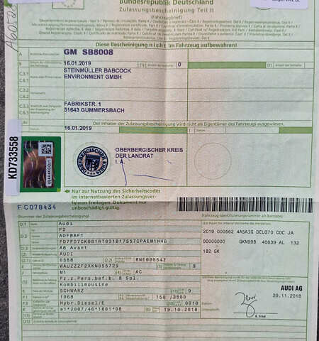 Чорний Ауді А6, об'ємом двигуна 2 л та пробігом 146 тис. км за 28000 $, фото 61 на Automoto.ua