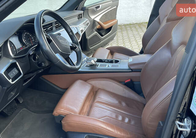 Черный Ауди А6, объемом двигателя 2 л и пробегом 185 тыс. км за 33500 $, фото 66 на Automoto.ua