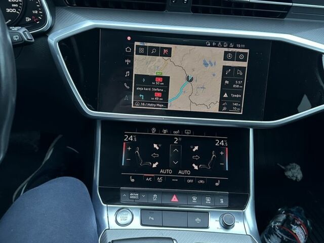 Черный Ауди А6, объемом двигателя 2 л и пробегом 210 тыс. км за 25500 $, фото 1 на Automoto.ua