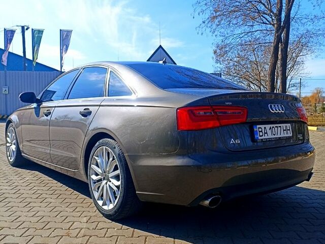 Коричневый Ауди А6, объемом двигателя 3 л и пробегом 200 тыс. км за 14850 $, фото 2 на Automoto.ua