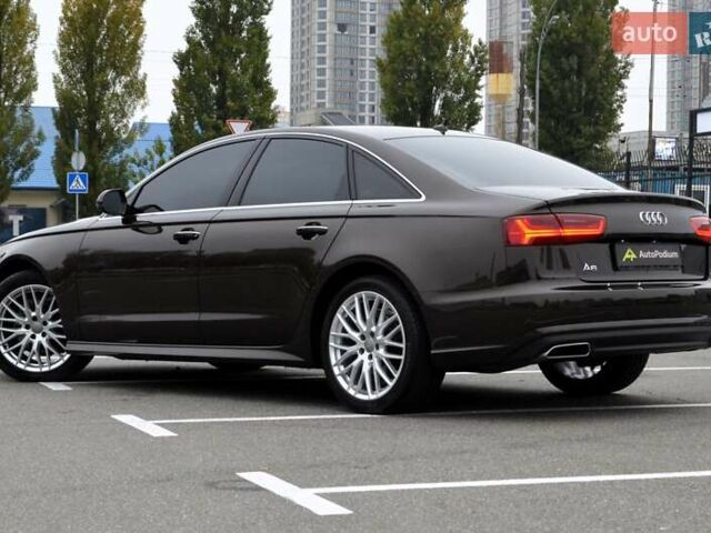 Ауди А6 2018 в Киеве на Automoto.ua Коричневый Ауди А6, объемом двигателя 2 л и пробегом 82 тыс. км за 28500 $, фото 5 на Automoto.ua