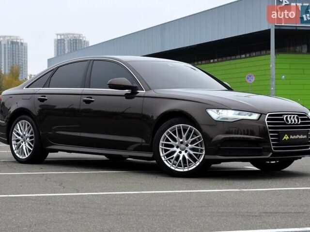 Ауди А6 2018 в Киеве на Automoto.ua Коричневый Ауди А6, объемом двигателя 2 л и пробегом 82 тыс. км за 28500 $, фото 1 на Automoto.ua