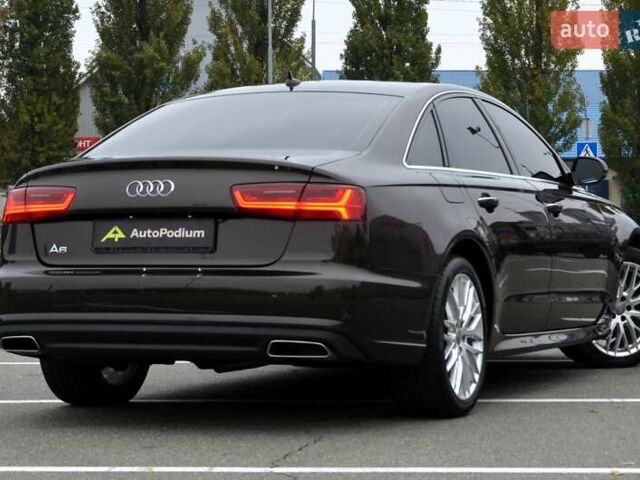 Ауди А6 2018 в Киеве на Automoto.ua Коричневый Ауди А6, объемом двигателя 2 л и пробегом 82 тыс. км за 28500 $, фото 12 на Automoto.ua