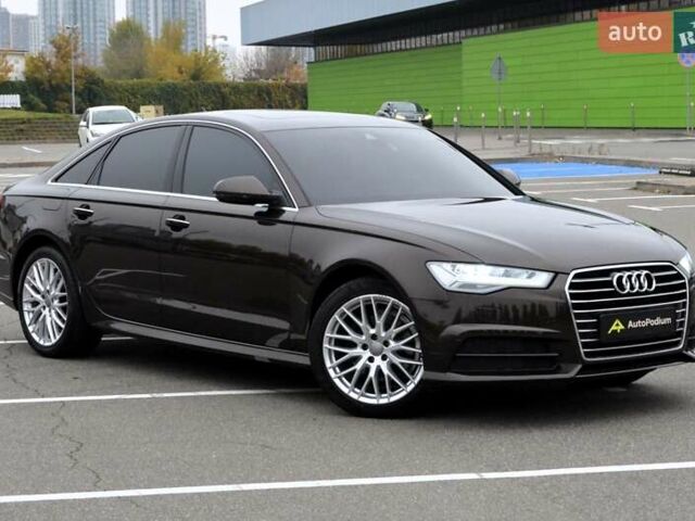 Ауди А6 2018 в Киеве на Automoto.ua Коричневый Ауди А6, объемом двигателя 2 л и пробегом 82 тыс. км за 28500 $, фото 2 на Automoto.ua