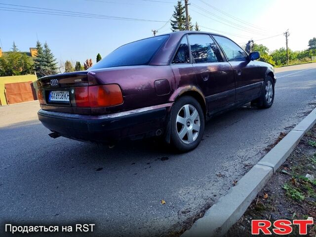 Красный Ауди А6, объемом двигателя 2.6 л и пробегом 200 тыс. км за 1450 $, фото 2 на Automoto.ua