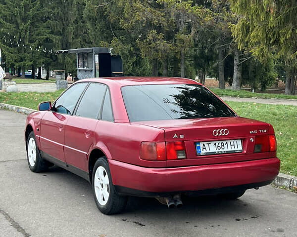 Красный Ауди А6, объемом двигателя 2.5 л и пробегом 388 тыс. км за 2950 $, фото 3 на Automoto.ua