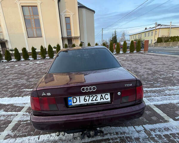 Красный Ауди А6, объемом двигателя 2.5 л и пробегом 450 тыс. км за 2649 $, фото 1 на Automoto.ua