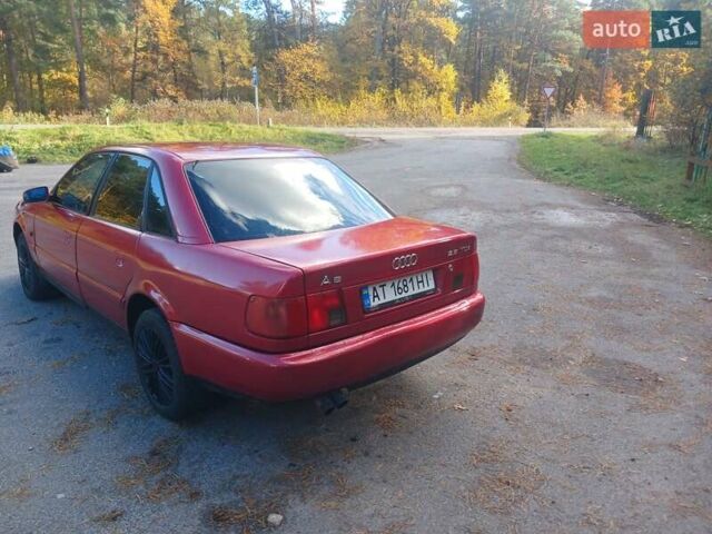 Ауди А6 1995 в Червонограде на Automoto.ua Красный Ауди А6, объемом двигателя 2.46 л и пробегом 390 тыс. км за 2499 $, фото 4 на Automoto.ua