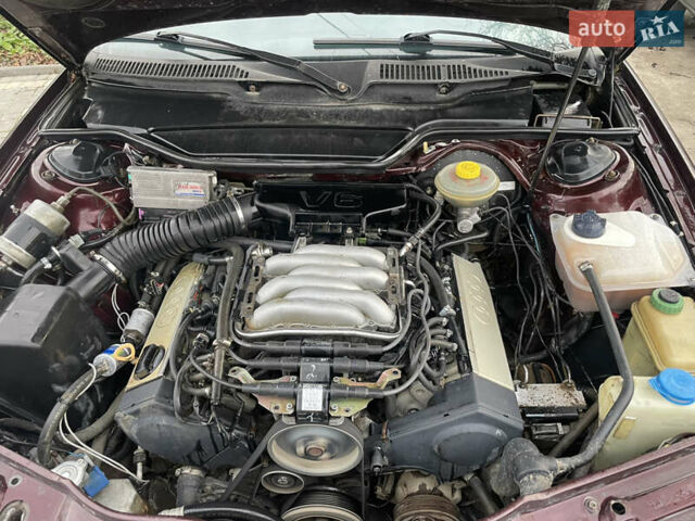 Красный Ауди А6, объемом двигателя 2.6 л и пробегом 374 тыс. км за 2600 $, фото 16 на Automoto.ua