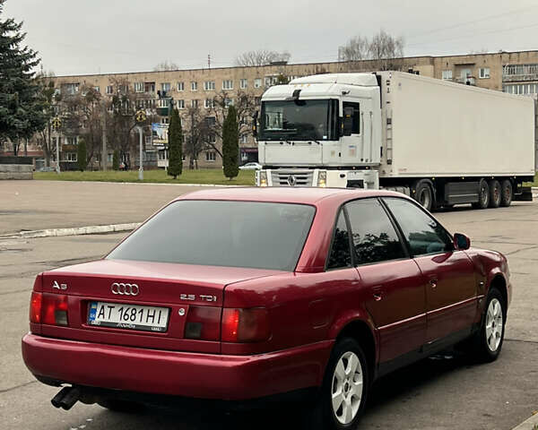 Красный Ауди А6, объемом двигателя 2.5 л и пробегом 388 тыс. км за 2950 $, фото 5 на Automoto.ua