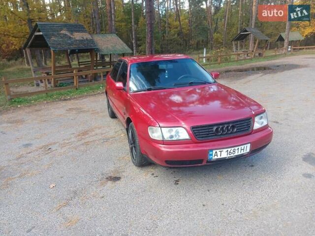 Ауди А6 1995 в Червонограде на Automoto.ua Красный Ауди А6, объемом двигателя 2.46 л и пробегом 390 тыс. км за 2499 $, фото 2 на Automoto.ua