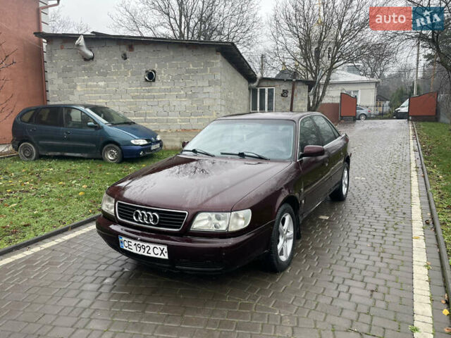 Красный Ауди А6, объемом двигателя 2.6 л и пробегом 374 тыс. км за 2400 $, фото 2 на Automoto.ua