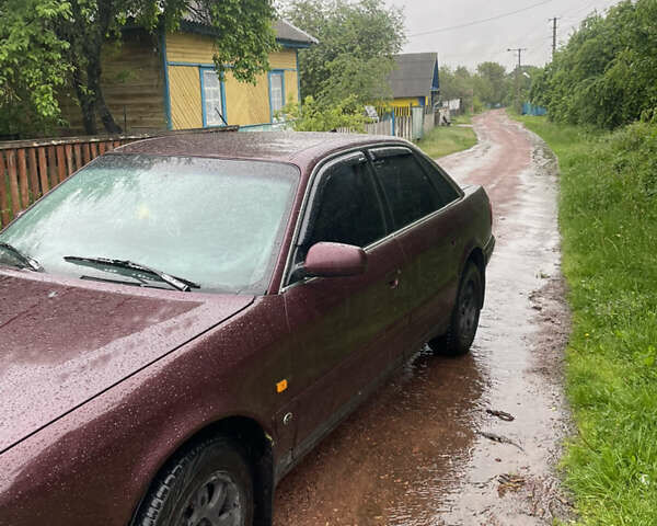 Красный Ауди А6, объемом двигателя 2.6 л и пробегом 600 тыс. км за 3050 $, фото 1 на Automoto.ua