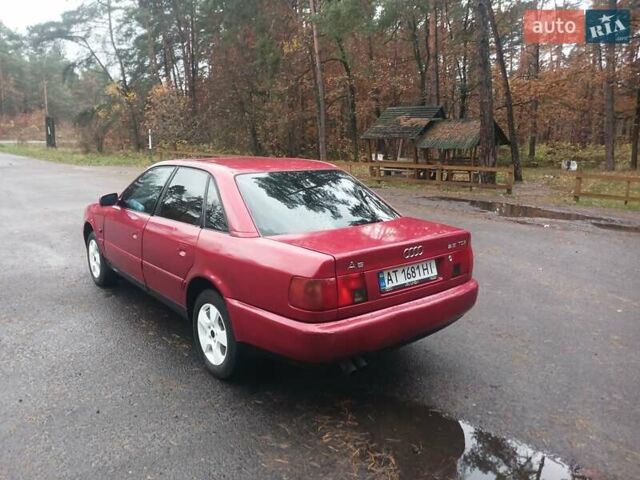 Красный Ауди А6, объемом двигателя 2.46 л и пробегом 350 тыс. км за 2650 $, фото 5 на Automoto.ua