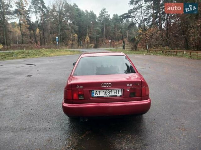 Красный Ауди А6, объемом двигателя 2.46 л и пробегом 350 тыс. км за 2650 $, фото 8 на Automoto.ua