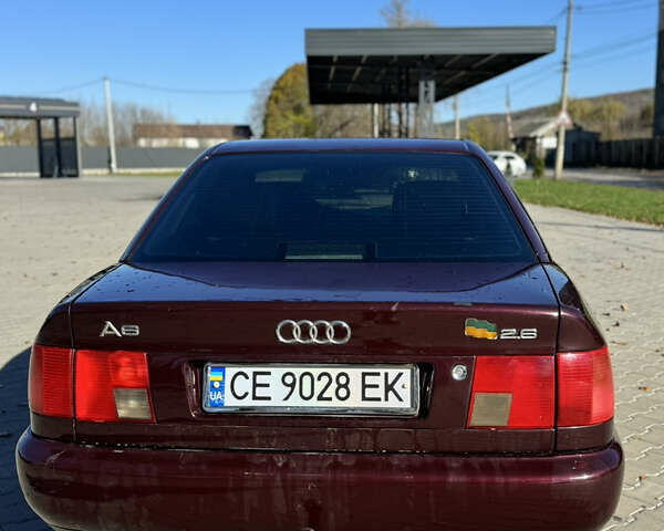 Ауді А6 1996 у Чернівцях на Automoto.ua Червоний Ауді А6, об'ємом двигуна 2.6 л та пробігом 366 тис. км за 2000 $, фото 8 на Automoto.ua