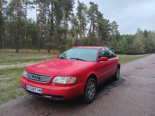 Красный Ауди А6, объемом двигателя 1.9 л и пробегом 450 тыс. км за 2350 $, фото 1 на Automoto.ua