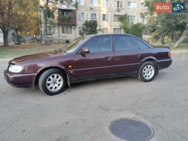 Красный Ауди А6, объемом двигателя 1.78 л и пробегом 400 тыс. км за 2300 $, фото 2 на Automoto.ua