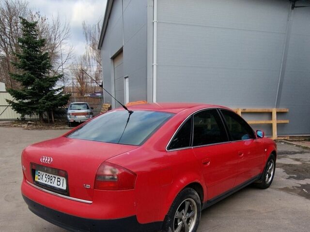 Красный Ауди А6, объемом двигателя 1.8 л и пробегом 361 тыс. км за 3900 $, фото 7 на Automoto.ua