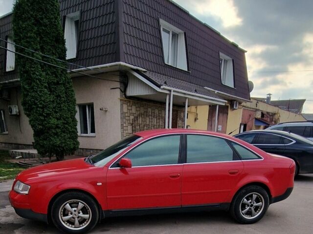 Красный Ауди А6, объемом двигателя 1.8 л и пробегом 361 тыс. км за 3900 $, фото 4 на Automoto.ua