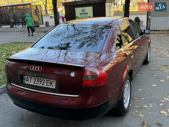 Красный Ауди А6, объемом двигателя 2.8 л и пробегом 366 тыс. км за 3300 $, фото 9 на Automoto.ua