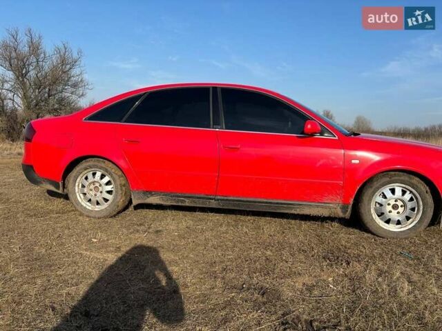 Красный Ауди А6, объемом двигателя 1.8 л и пробегом 198 тыс. км за 3900 $, фото 4 на Automoto.ua