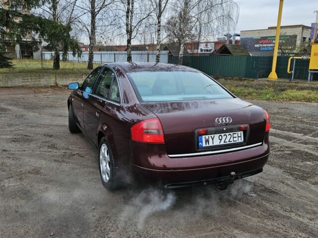 Червоний Ауді А6, об'ємом двигуна 2 л та пробігом 400 тис. км за 2200 $, фото 4 на Automoto.ua