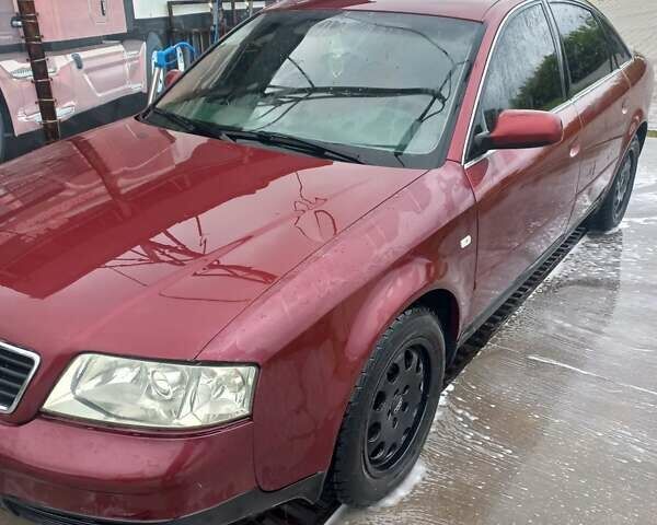 Красный Ауди А6, объемом двигателя 2.77 л и пробегом 370 тыс. км за 3700 $, фото 5 на Automoto.ua