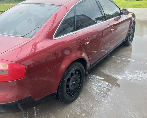 Красный Ауди А6, объемом двигателя 2.77 л и пробегом 370 тыс. км за 3700 $, фото 1 на Automoto.ua