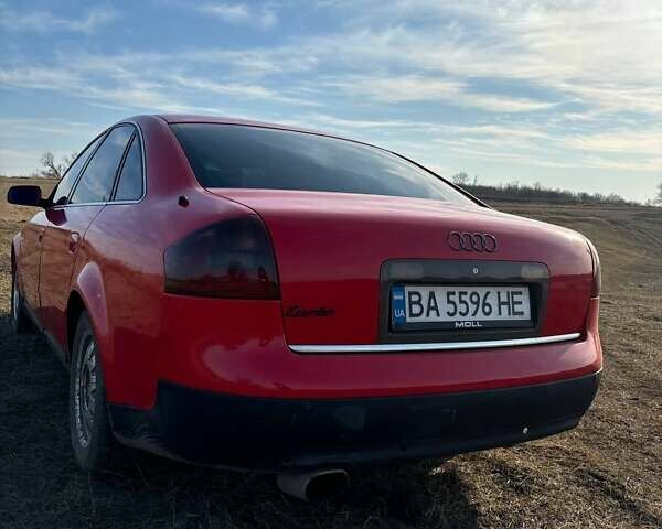 Красный Ауди А6, объемом двигателя 1.8 л и пробегом 198 тыс. км за 3900 $, фото 9 на Automoto.ua