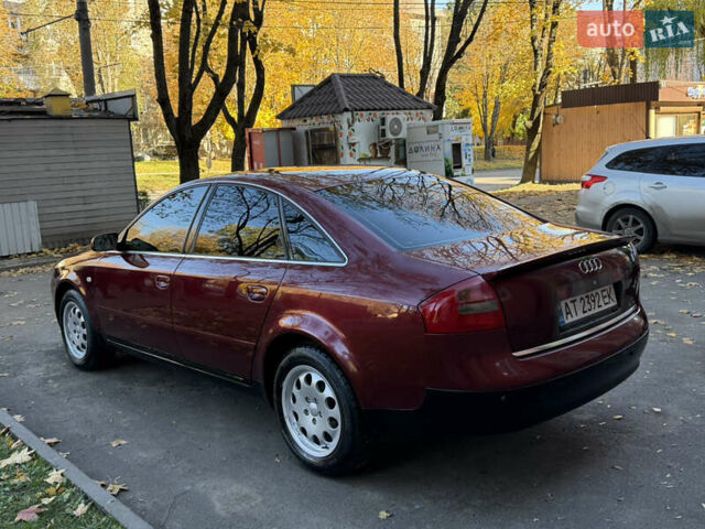 Красный Ауди А6, объемом двигателя 2.8 л и пробегом 366 тыс. км за 3300 $, фото 8 на Automoto.ua
