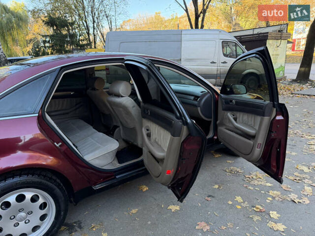 Красный Ауди А6, объемом двигателя 2.8 л и пробегом 366 тыс. км за 3300 $, фото 19 на Automoto.ua