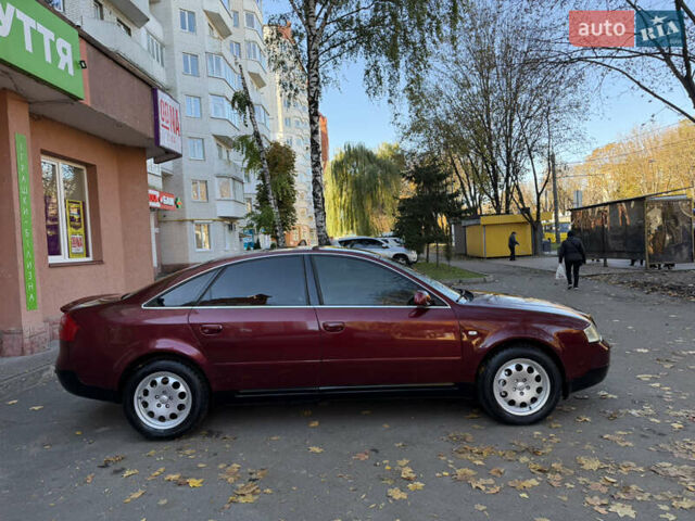 Красный Ауди А6, объемом двигателя 2.8 л и пробегом 366 тыс. км за 3300 $, фото 2 на Automoto.ua