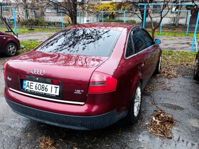 Червоний Ауді А6, об'ємом двигуна 1.8 л та пробігом 310 тис. км за 4500 $, фото 2 на Automoto.ua