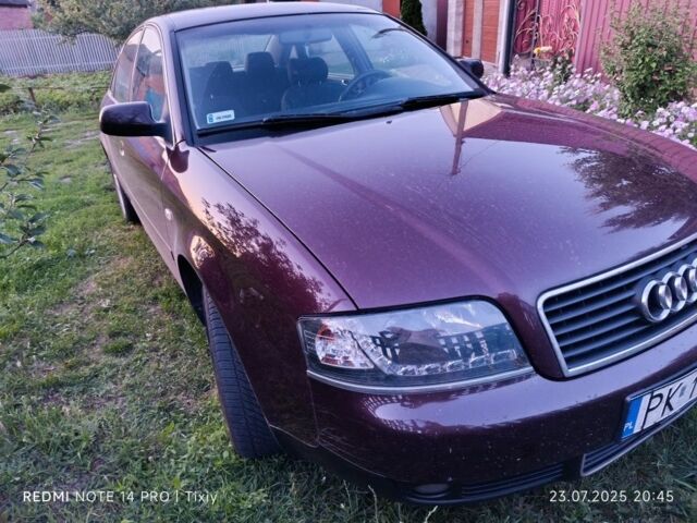 Красный Ауди А6, объемом двигателя 2.5 л и пробегом 300 тыс. км за 2600 $, фото 1 на Automoto.ua