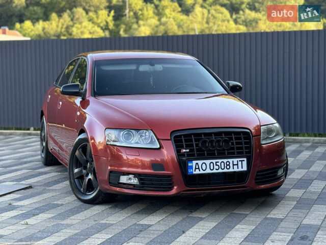 Красный Ауди А6, объемом двигателя 3 л и пробегом 360 тыс. км за 6850 $, фото 1 на Automoto.ua