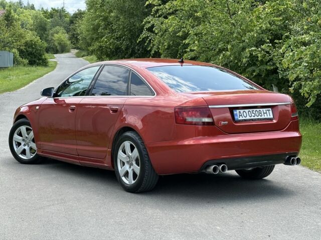 Червоний Ауді А6, об'ємом двигуна 3 л та пробігом 350 тис. км за 6750 $, фото 7 на Automoto.ua