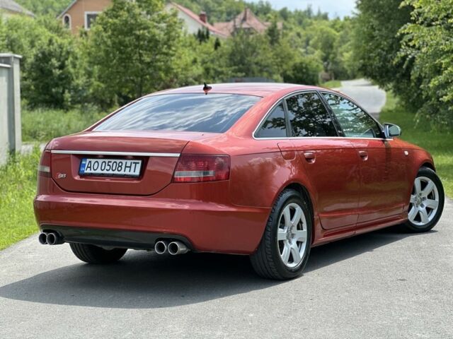Червоний Ауді А6, об'ємом двигуна 3 л та пробігом 350 тис. км за 6750 $, фото 6 на Automoto.ua