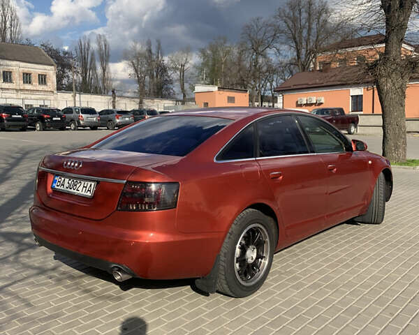 Червоний Ауді А6, об'ємом двигуна 2.4 л та пробігом 349 тис. км за 6500 $, фото 5 на Automoto.ua