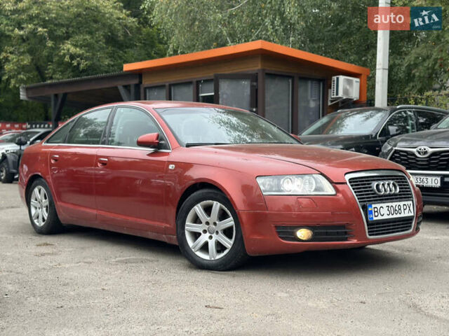 Красный Ауди А6, объемом двигателя 2.39 л и пробегом 260 тыс. км за 4750 $, фото 5 на Automoto.ua