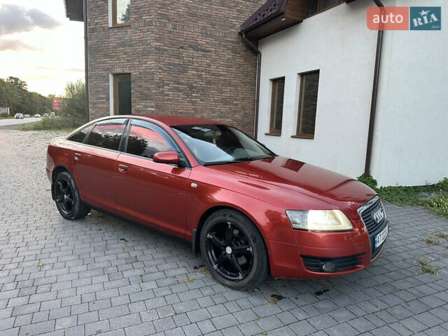Красный Ауди А6, объемом двигателя 2.39 л и пробегом 330 тыс. км за 5999 $, фото 3 на Automoto.ua